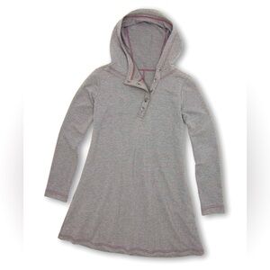Purnell Hooded Tunic in Heather Grey, Size XL, excellent condition